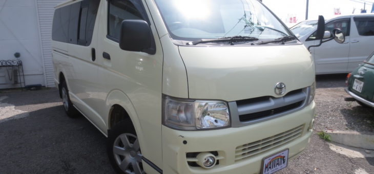 トヨタ ハイエースバン2.0 DX ロング 1オーナー 車検付